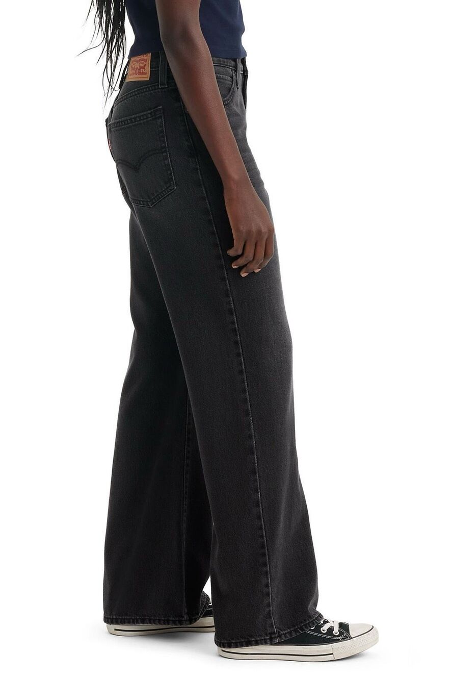 Levi’s '94 Mid Rise Baggy Bootcut Jeans Wandering Spirit Clean Black Wash 32x31 - Picture 3 of 4